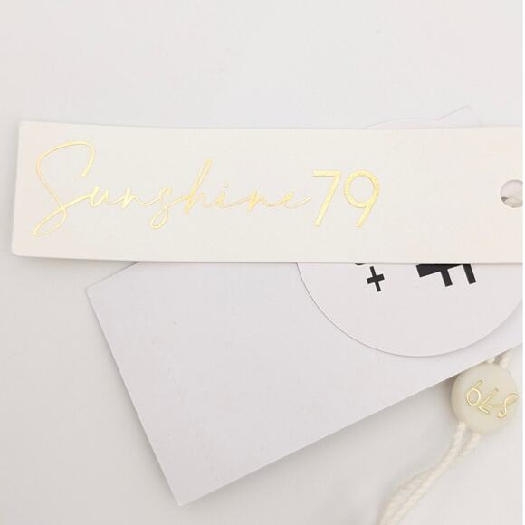 Sunshine 79 Women's Over the Shoulder Thick Strap Swim Top Multi//Palm Size 6 - Picture 10 of 12